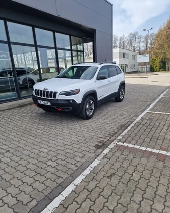 Jeep Cherokee cena 96000 przebieg: 72000, rok produkcji 2019 z Katowice małe 352
